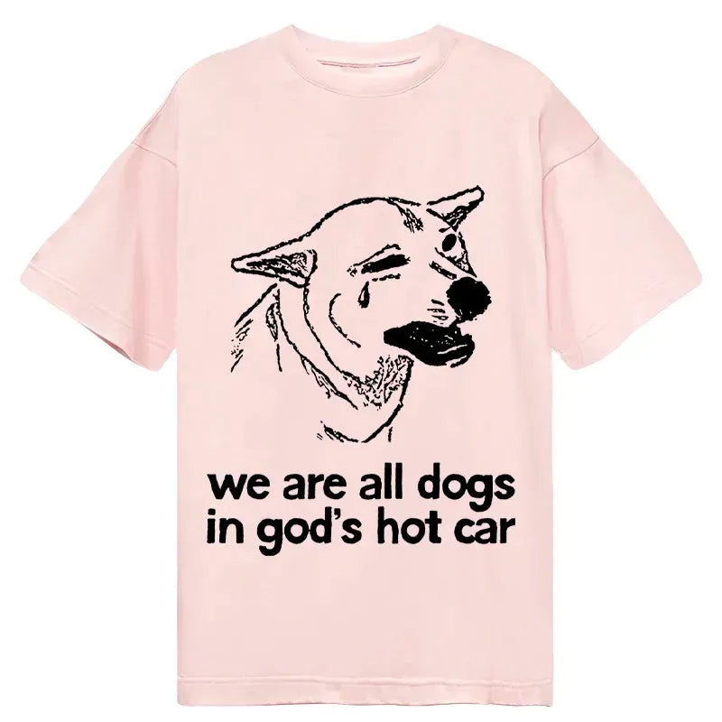 Kyoto-Lion Sad Dog Funny Classic T-Shirt