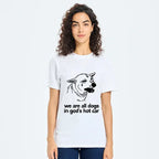 unisex cotton t-shirt for streetwear