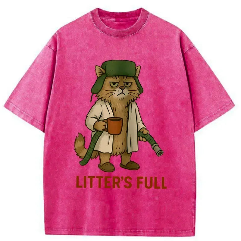 Funny Sarcastic Litter Box T-Shirt Gift Idea