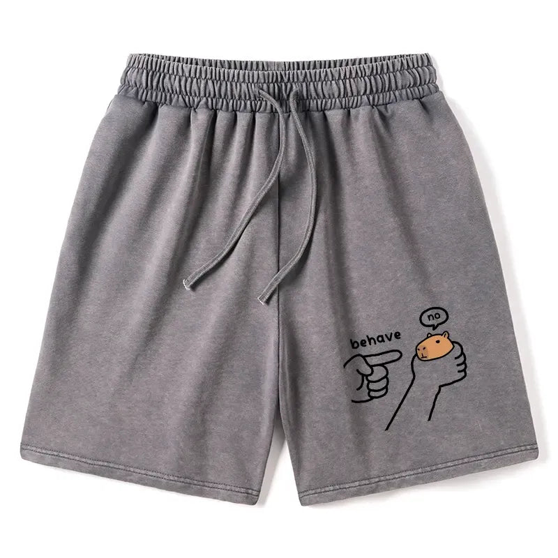 Japanese Vintage Capybara Shorts with Free Shipping