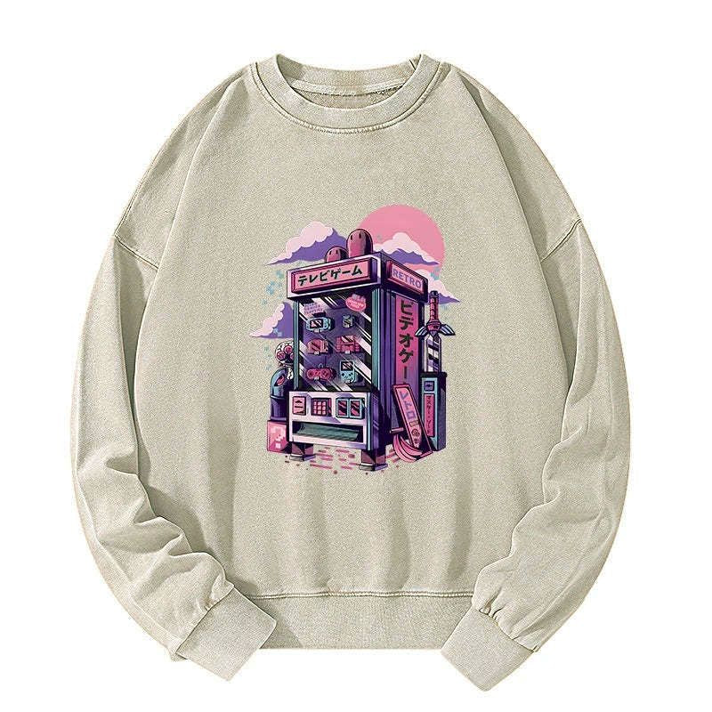 japanese vending machine sweatshirt streetwear