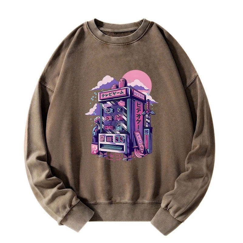 japanese vending machine sweatshirt streetwear