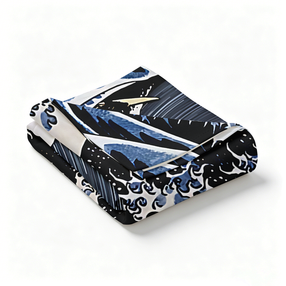 Kyoto-Lion Great Wave Tapestry
