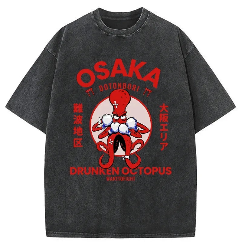 unisex Japan streetwear t-shirt for daily wear