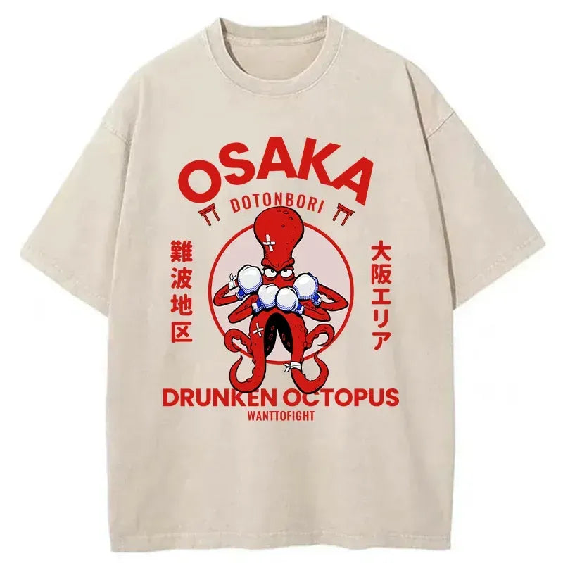unisex Japan streetwear t-shirt for daily wear