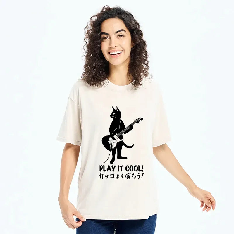 unisex cotton t-shirt with japanese art