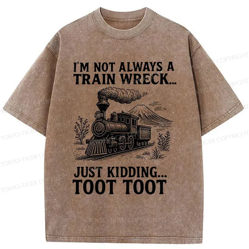funny japanese train t-shirt for him