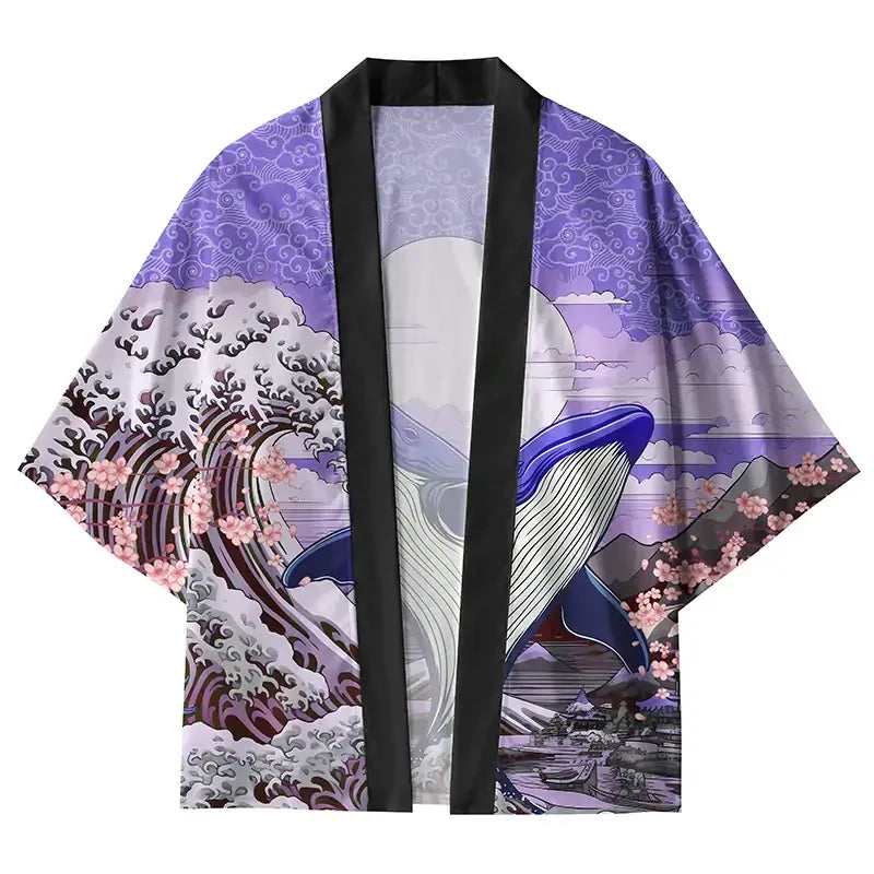 Kyoto Lion Kimono Cardigan Trendy Gift Idea