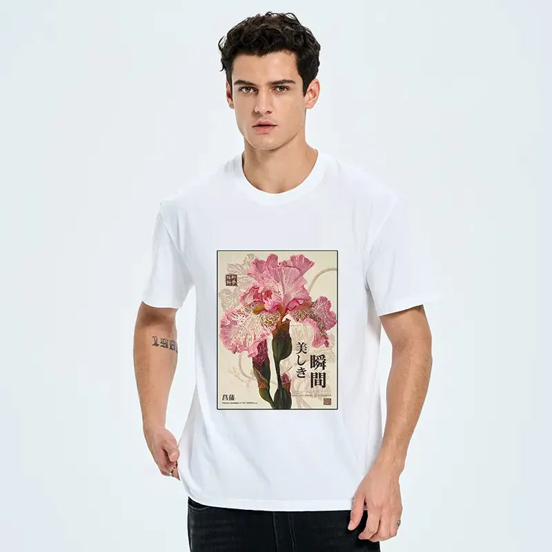Kyoto lion art unisex cotton tee