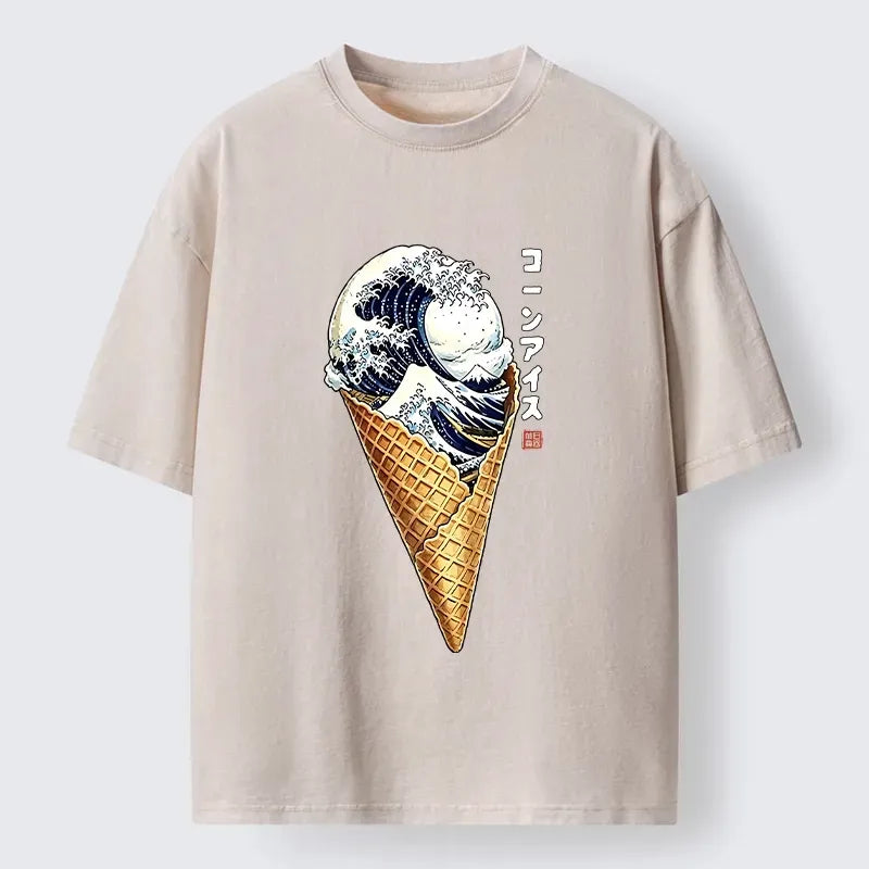 Kyoto lion trendy t-shirt for streetwear