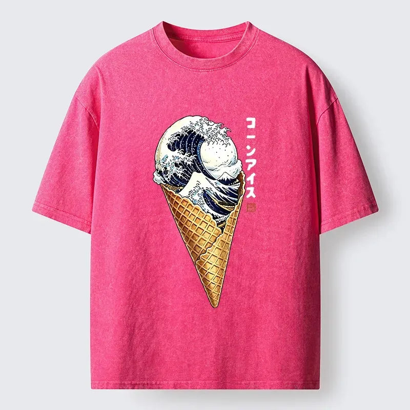 Kyoto lion trendy t-shirt for streetwear