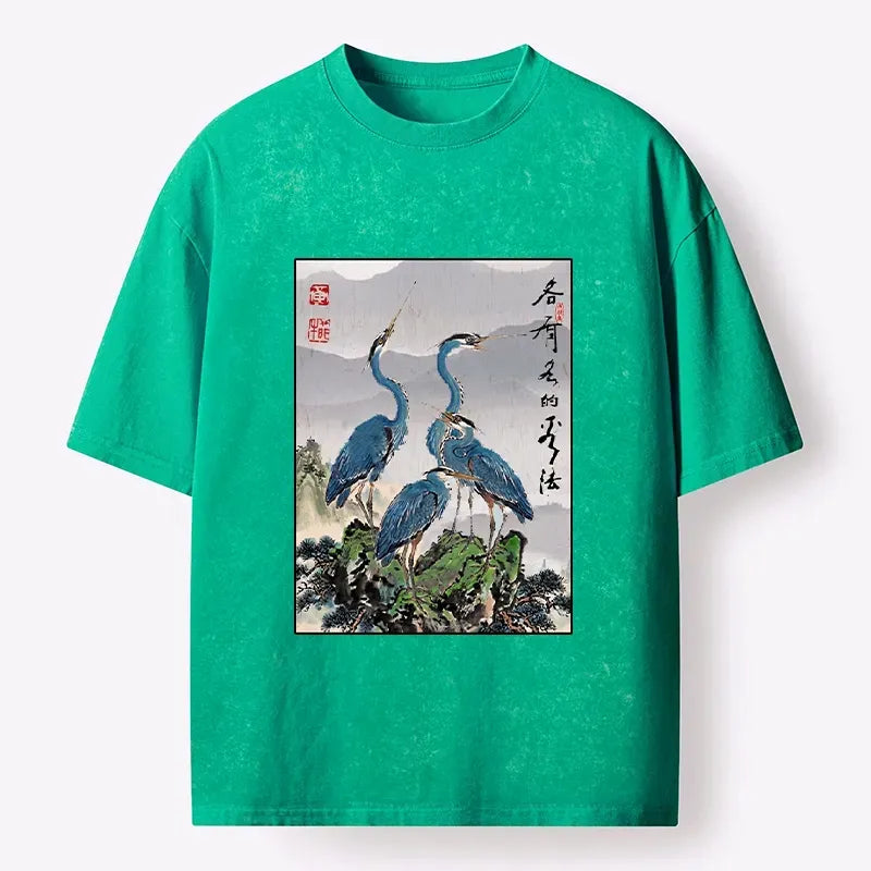 Vintage Japanese Streetwear T-Shirt for Gift Idea