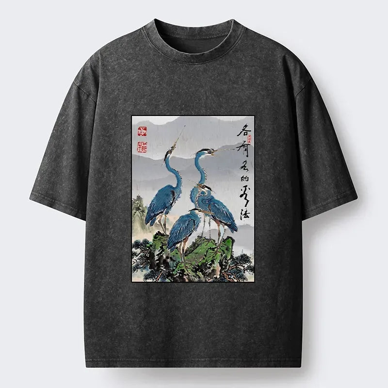 Vintage Japanese Streetwear T-Shirt for Gift Idea