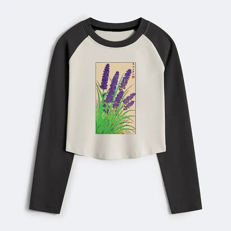 Kyoto-Lion Women's Crop T-Shirt Gift for Her