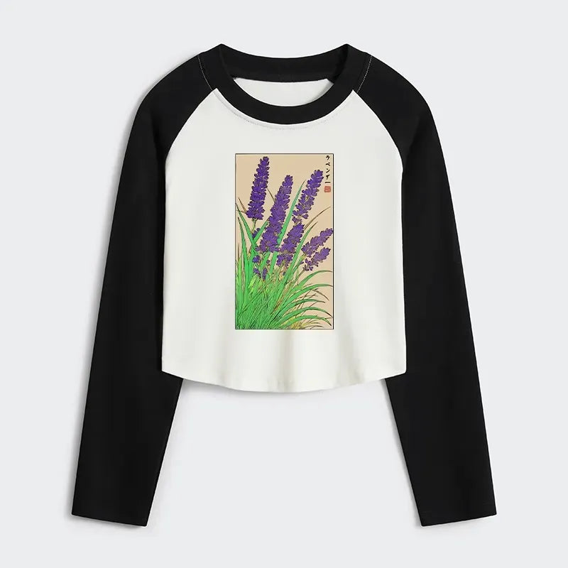 Kyoto-Lion Women's Crop T-Shirt Gift for Her