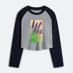Kyoto-Lion Women's Crop T-Shirt Gift for Her