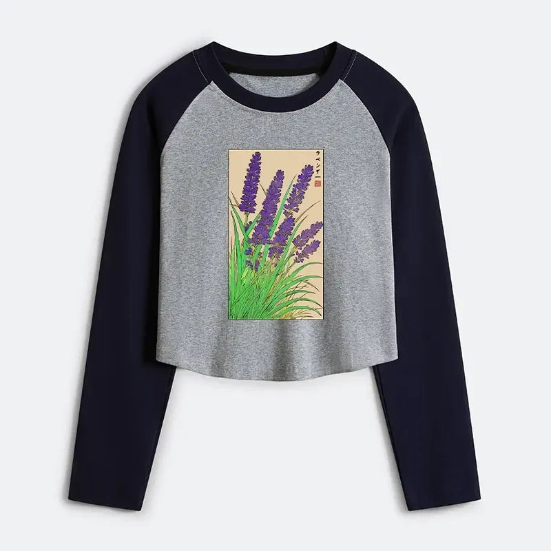Kyoto-Lion Women's Crop T-Shirt Gift for Her