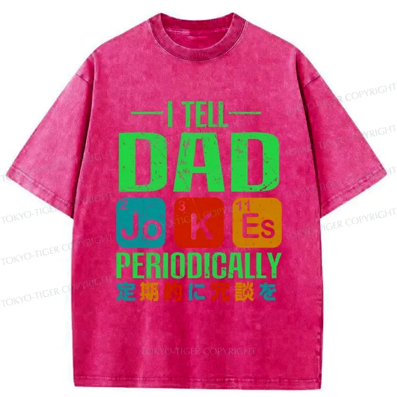 Japanese humor washed t-shirt for daily wear