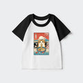 Trending Kyoto Cat Ramen Kids T-shirt