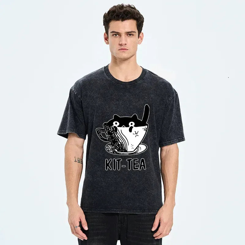 Vintage Japanese T-Shirt for Summer Vacation