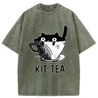 Vintage Japanese T-Shirt for Summer Vacation