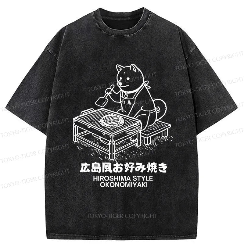 washed vintage Japanese streetwear tee