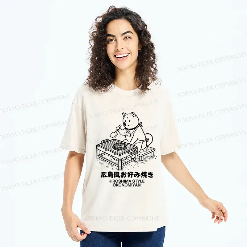 washed vintage Japanese streetwear tee
