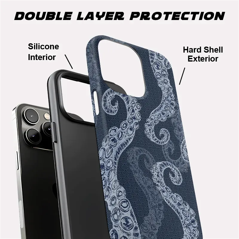 Ukiyo-e Octopus Phone Case for Summer