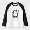 Japanese Ukiyo-e Frog Long Sleeve Tee