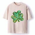 Kyoto-Lion Green Clover Washed T-Shirt