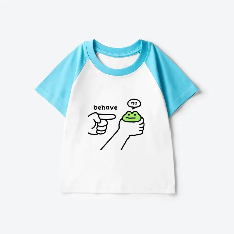 Funny Frog Kids T-shirt Gift for Her