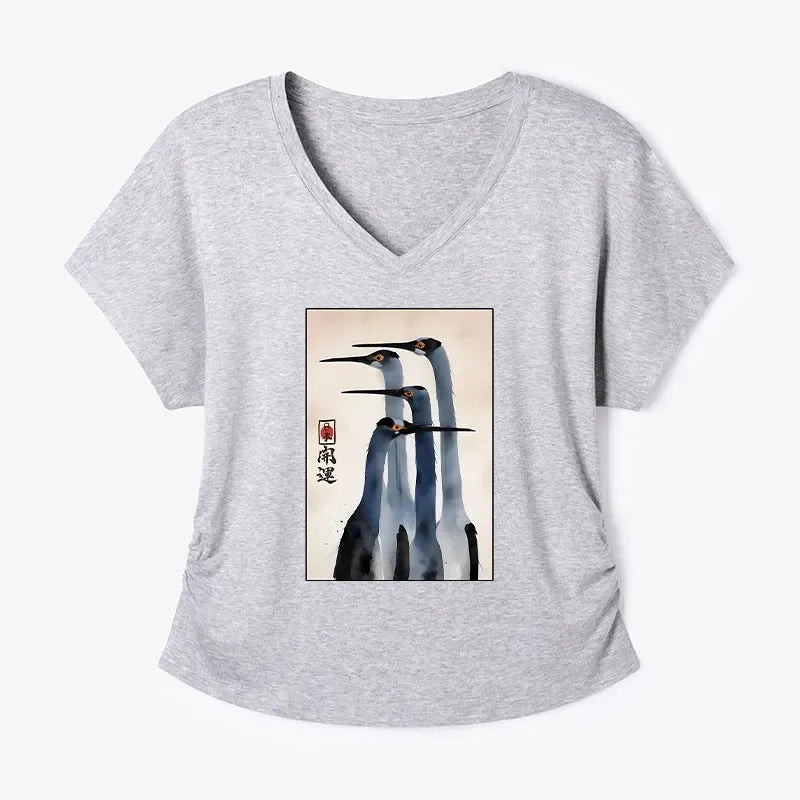 Vintage Sandhill Crane T-Shirt On Sale