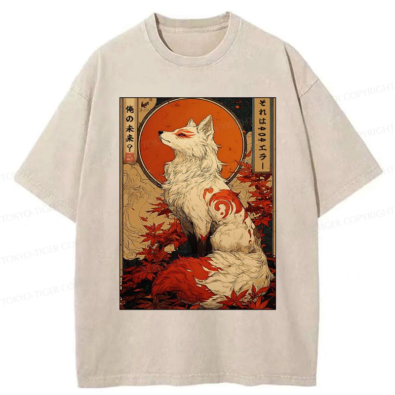 Nine Tails Japanese T-Shirt for Daily Wear