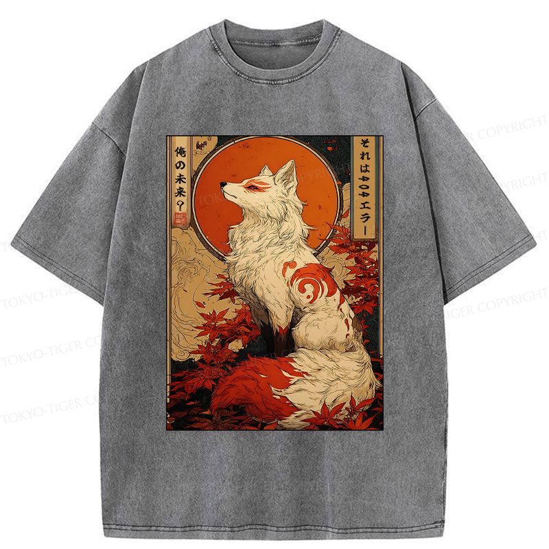 Nine Tails Japanese T-Shirt for Daily Wear