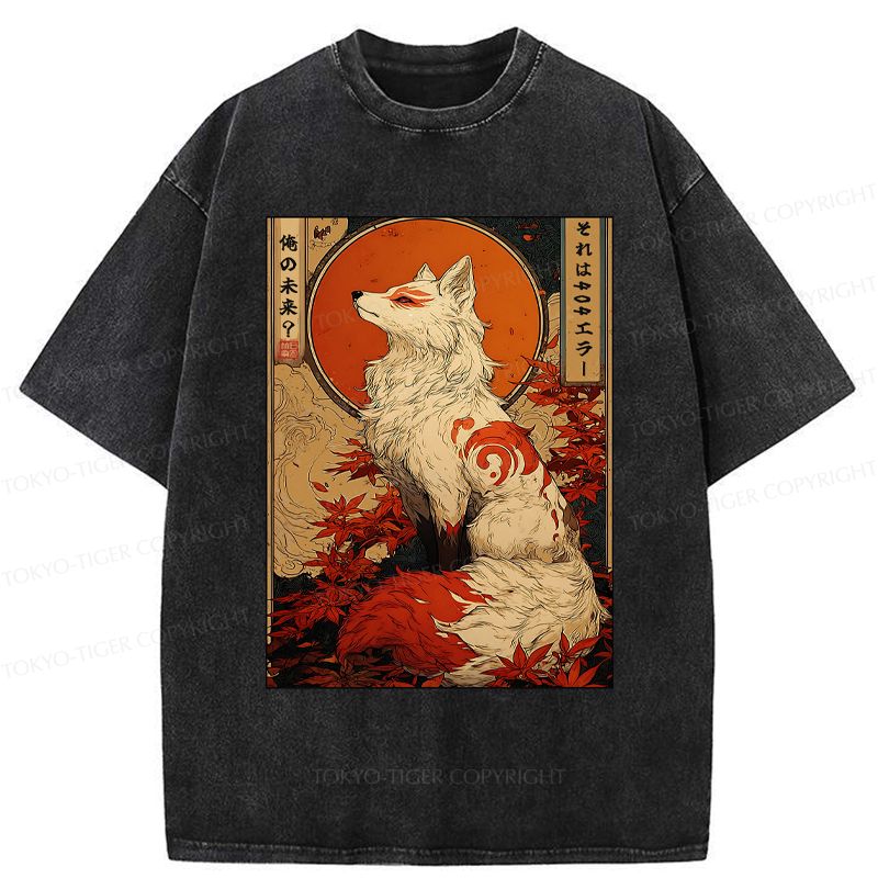 Nine Tails Japanese T-Shirt for Daily Wear