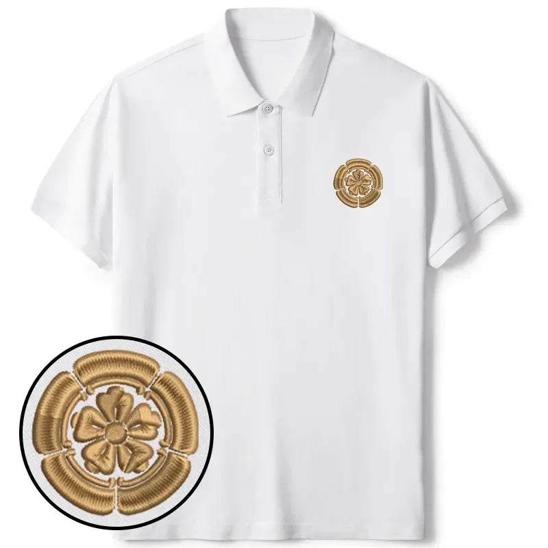 Kyoto Sakura Polo Shirt Free Shipping