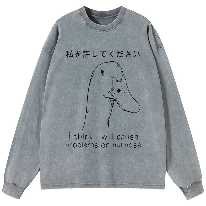 kyoto lion washed t-shirt streetwear