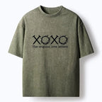 Japanese Vintage Washed T-Shirt for Daily Wear