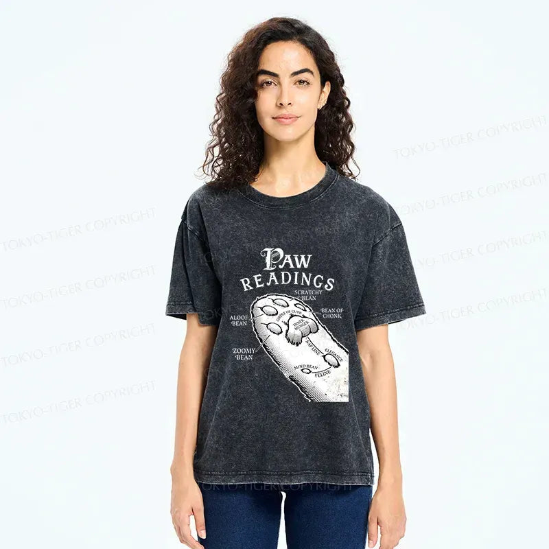 Unisex Cat Paws T-Shirt Gift for Him