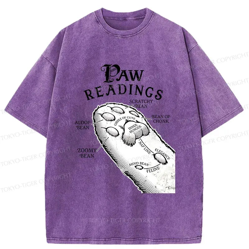 Unisex Cat Paws T-Shirt Gift for Him