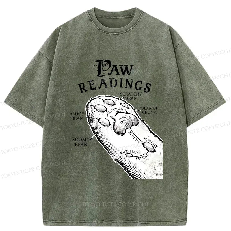 Unisex Cat Paws T-Shirt Gift for Him