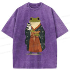 Kyoto-Lion Japanese T-Shirt Gift for Him