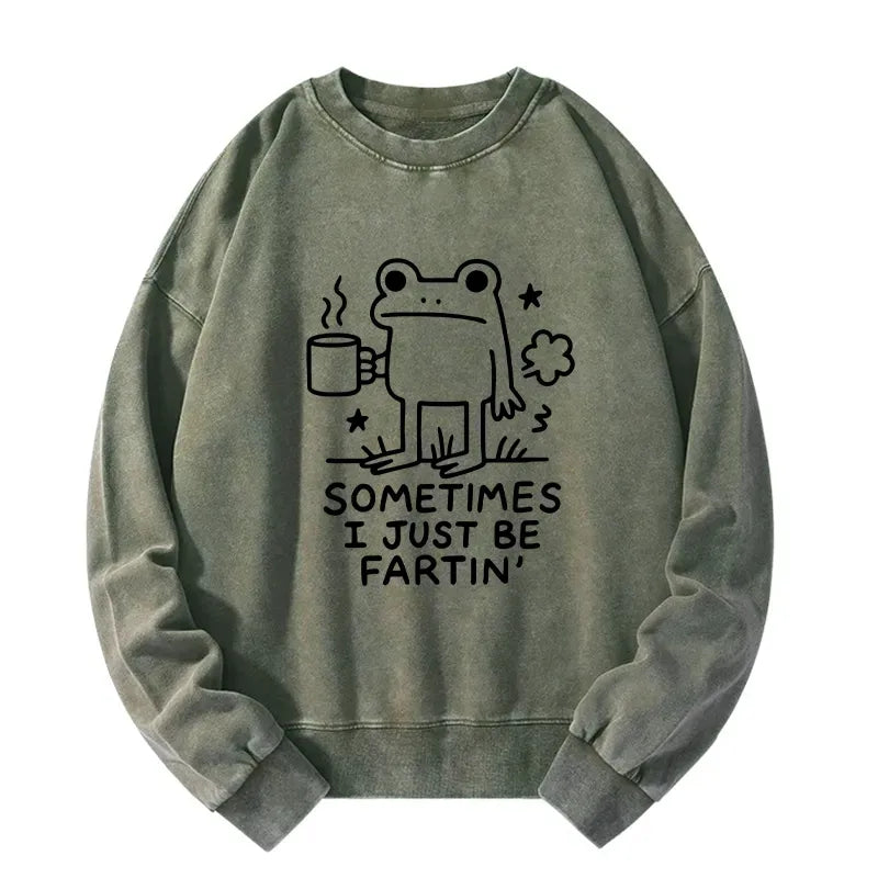 Japanese Vintage Washed Sweatshirt