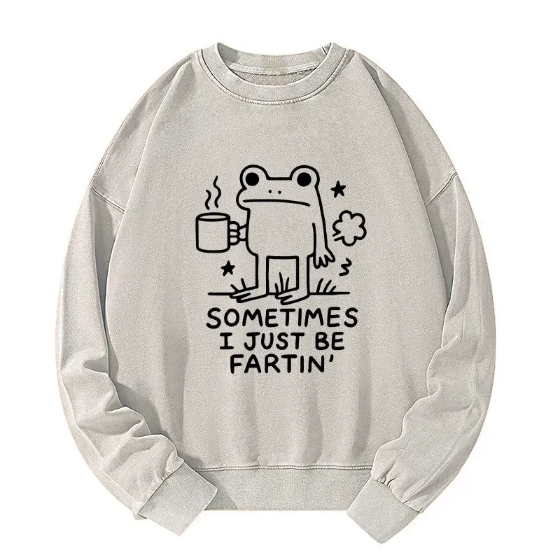 Japanese Vintage Washed Sweatshirt