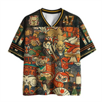 Japanese Traditional Mesh Jersey for Summer