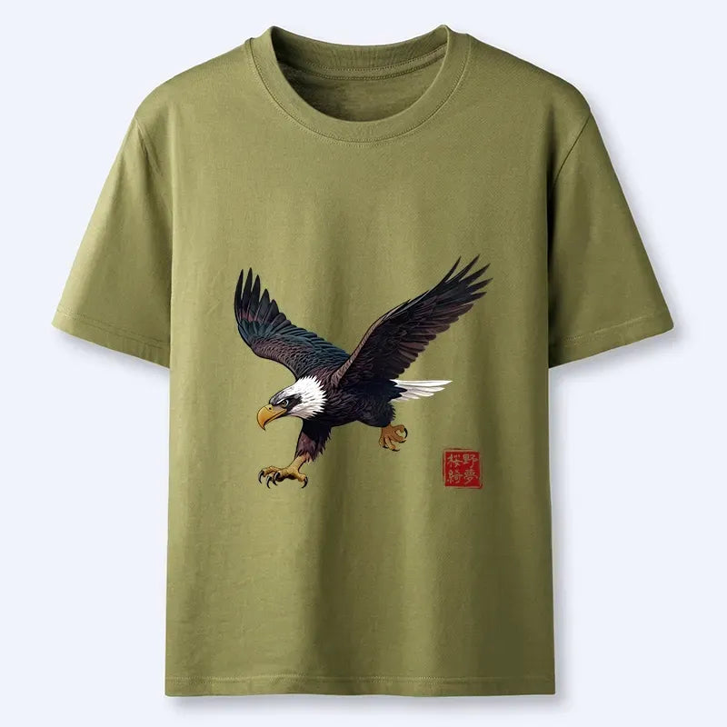 Kyoto-Lion Eagle T-Shirt Free Shipping