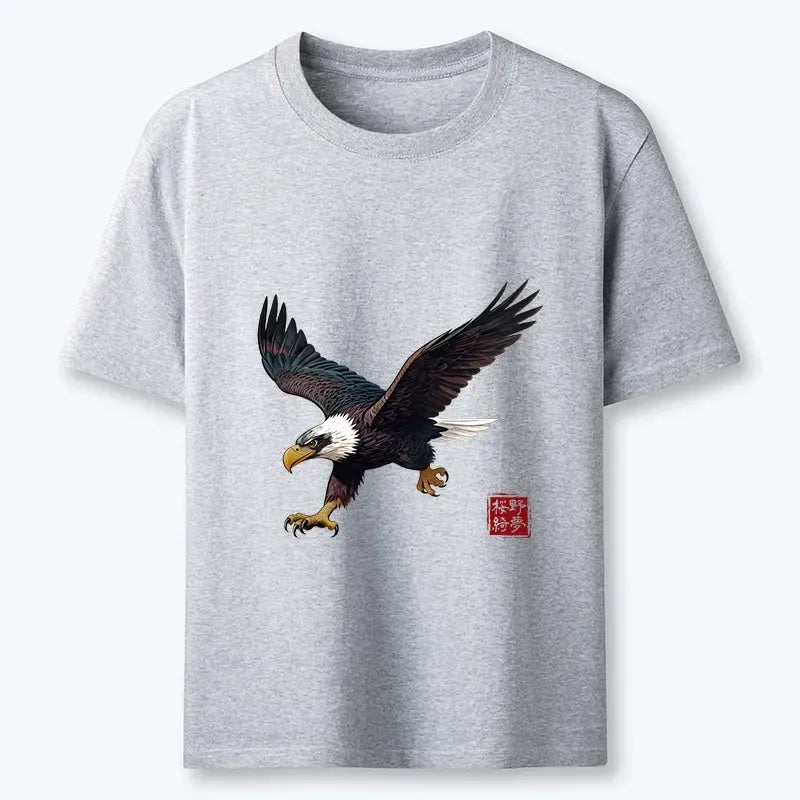 Kyoto-Lion Majestic Eagle In Flight Classic T-Shirt