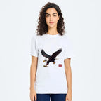 Kyoto-Lion Majestic Eagle In Flight Classic T-Shirt