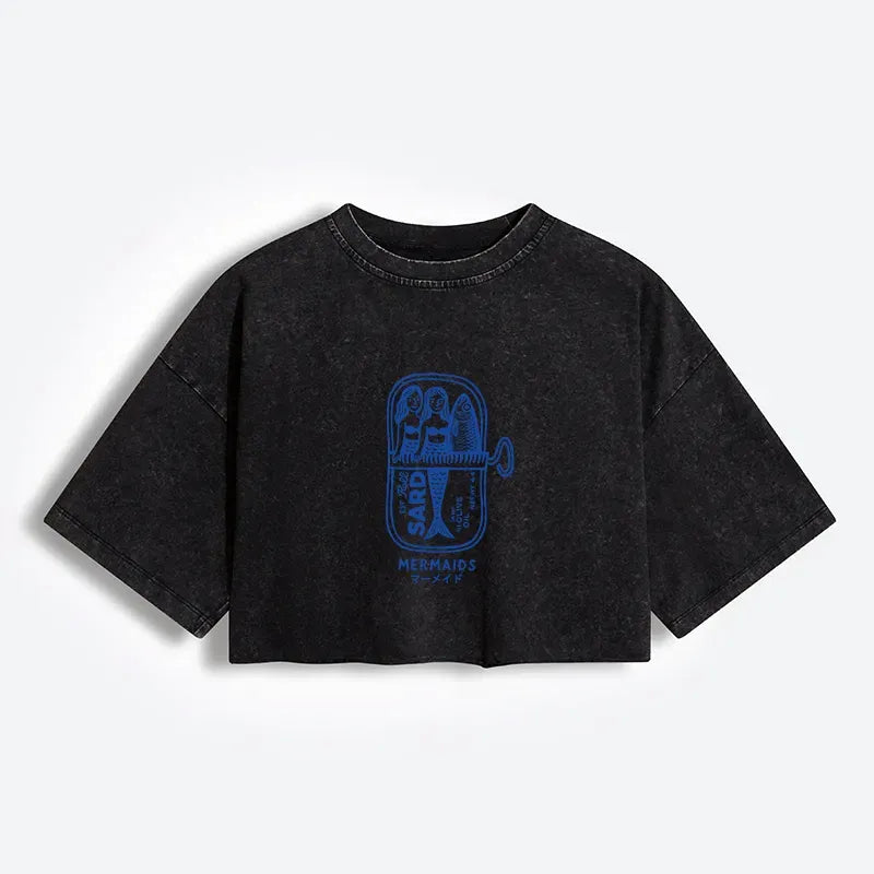 Mermaid Lion Ukiyo-e Tee for Summer
