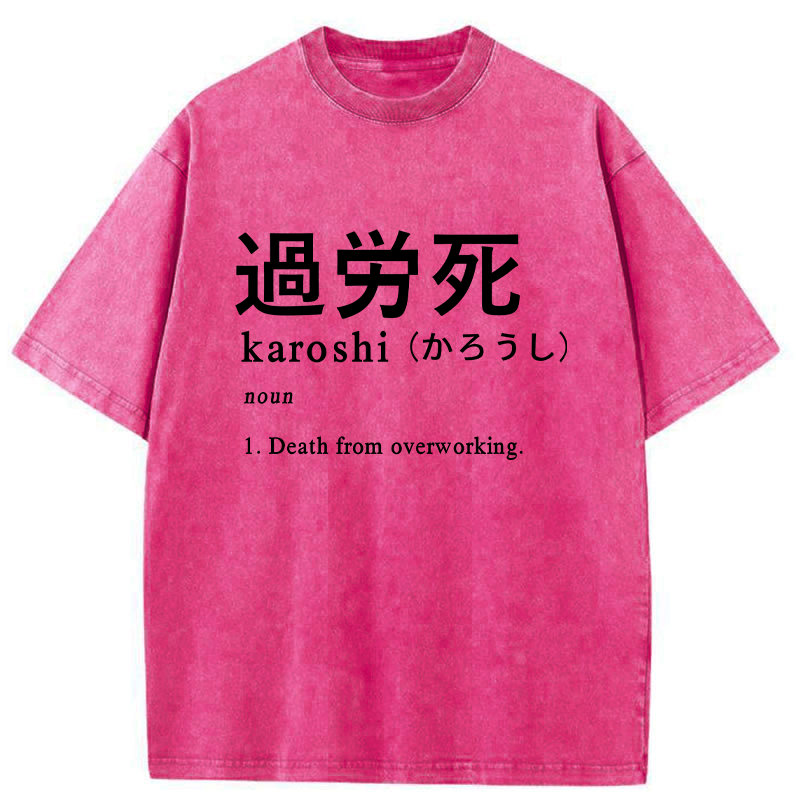 japanese vintage washed t-shirt